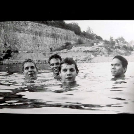 The cover of Slint’s 1991 album Spiderland with the photograph taken by Will Oldham.