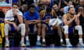 The Golden State Warriors contemplate an abrupt end to their season during their loss to the Sacramento Kings on Tuesday night
