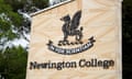 Newington college logo