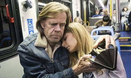 ‘He’s never really hurt anyone – well, not badly’ … as Frank Gallagher in the US Shameless.