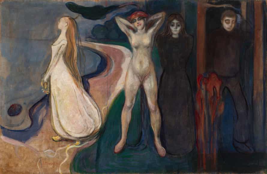 The luxurious feel of paint... Munch's three-stage woman.