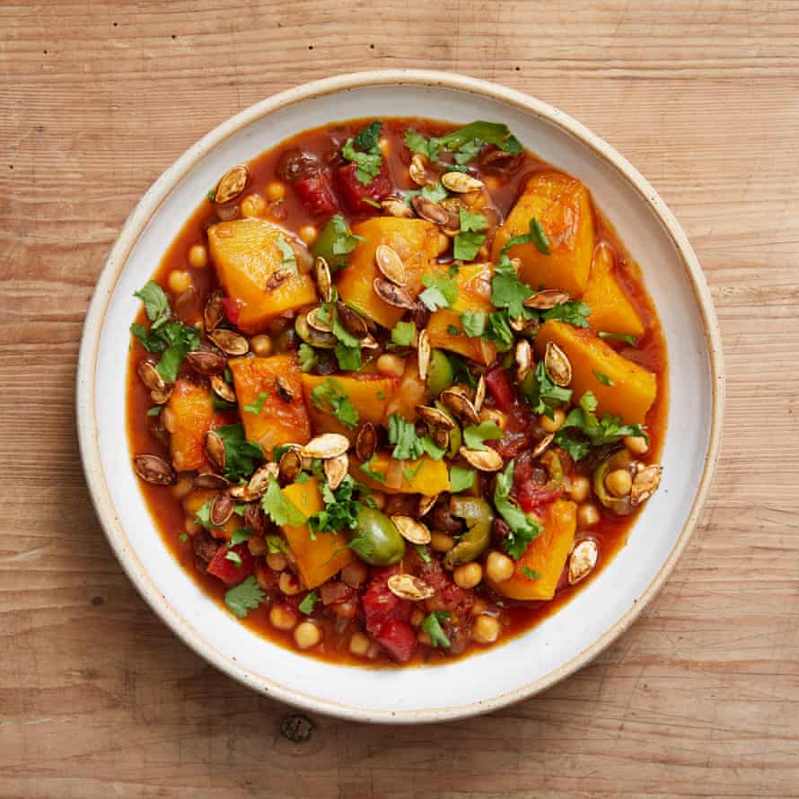 Another way to use pumpkin (and chickpeas): Ben Tish’s Sicilian pumpkin stew.