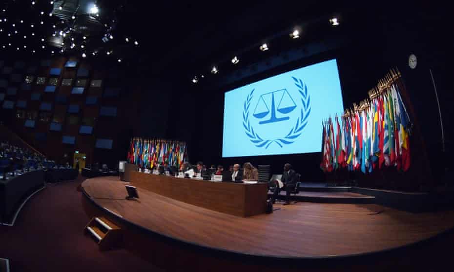 The international criminal court presents its annual report to the Assembly of State Parties to the Rome Statute, in The Hague
