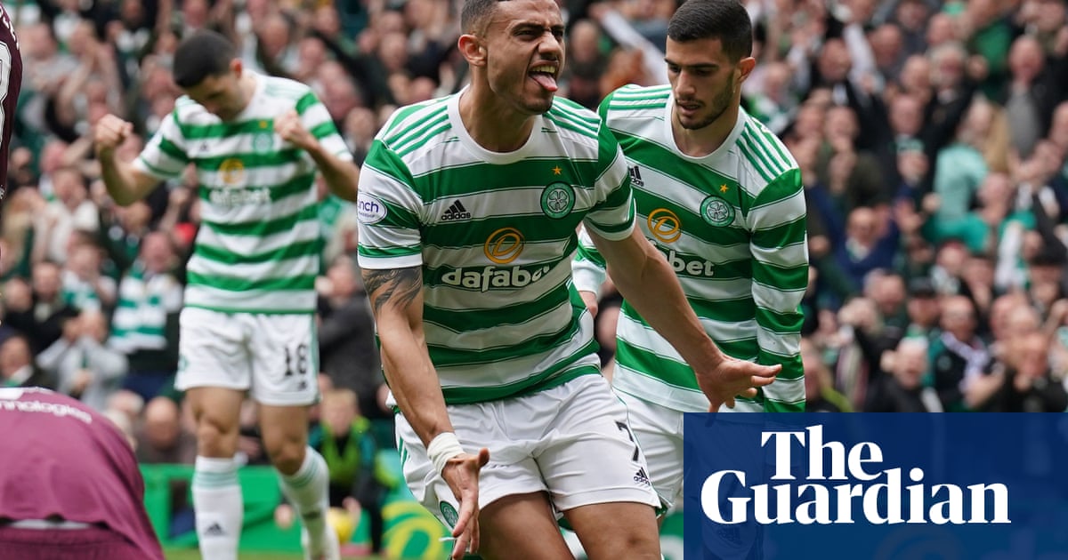 Celtic on verge of Scottish Premiership title after comeback win over Hearts