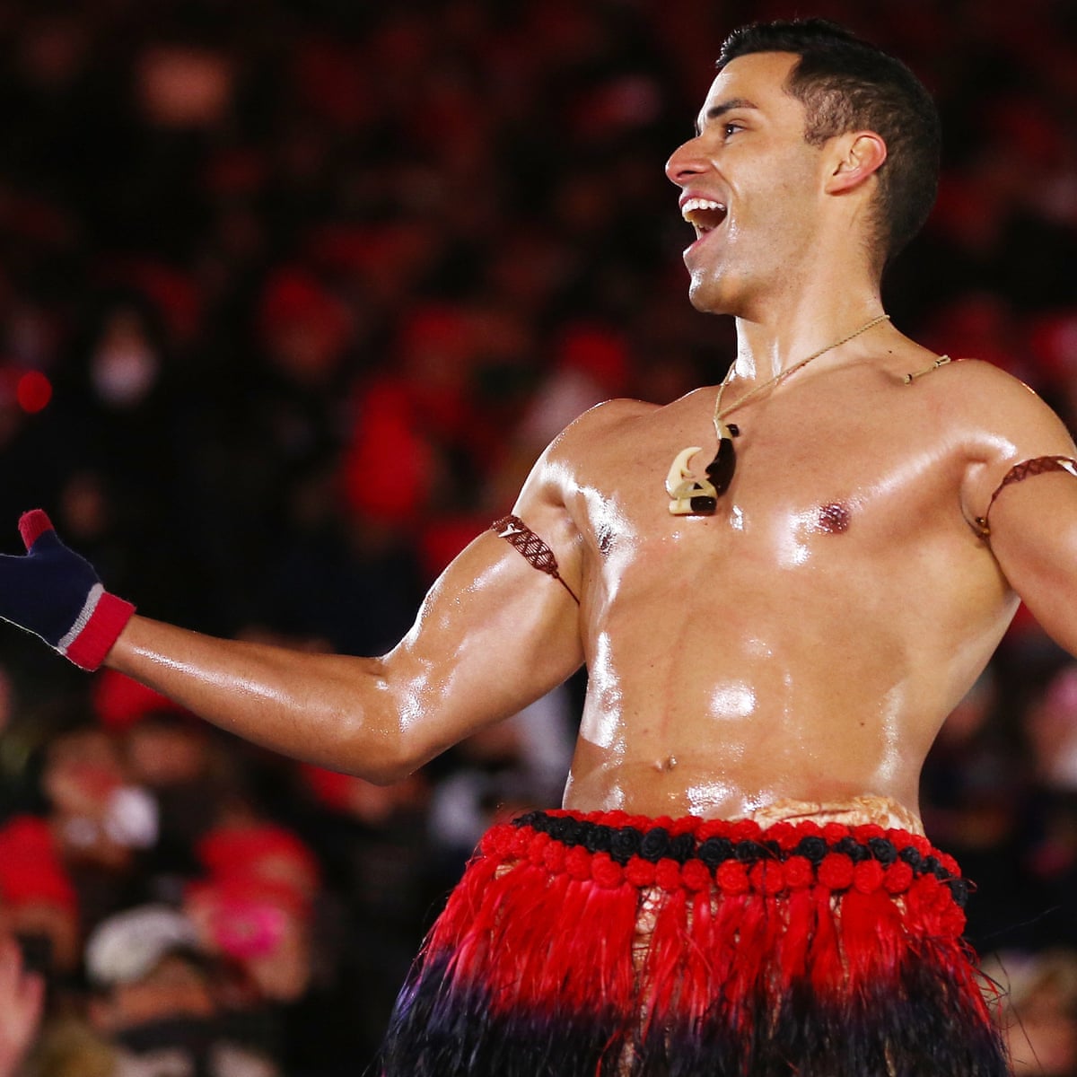 Shirtless Tongan flag-bearer Pita Taufatofua in bid for third Olympic sport...