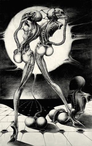 Beyond Alien The Disturbing Psychedelic Artwork Of Hr Giger Art And Design The Guardian