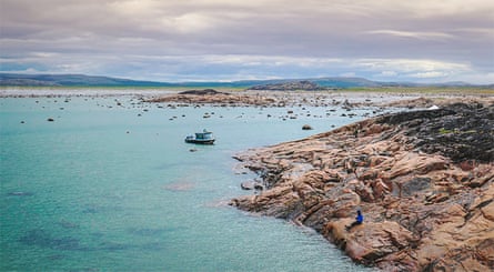 General view of Tasiujaq, a village of about 400 residents, is located on the Leaf River.