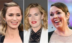 Emily Blunt, Kate Winslet, and Olivia Colman