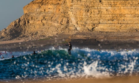 Wave hello to surfing in Portugal … surfers at Ericeira