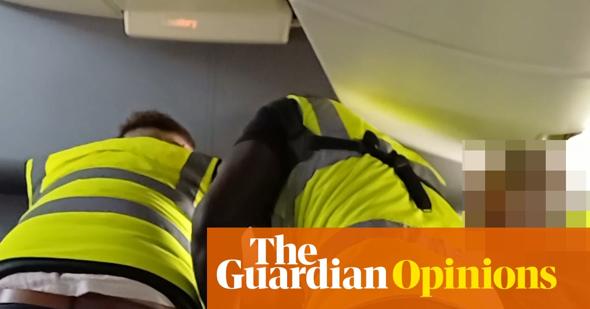 A brutal wrestle on a plane, passengers outraged, attendants helpless: I saw the UK's deportation policy at work | Hugh Muir