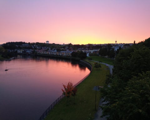 Trondheim, Norway ‘An early morning in September. I was standing on the bridge over the Nidelva River.’