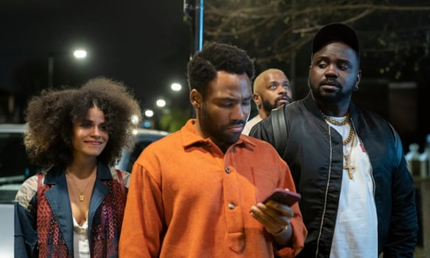 Zazie Beetz, Donald Glover, LaKeith Stanfield and Brian Tyree Henry star in Atlanta.