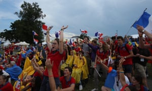 Pilgrims at a concert