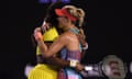 Angelique Kerber and Serena Williams.
