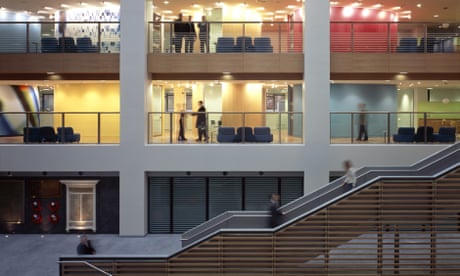 The Home Office building on Marsham Street in London.