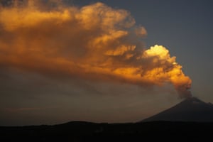 On 21 May authorities raised the warning level for the volcano to one step below red alert