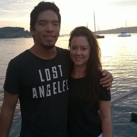 In Port Vila in 2015 on the night Andrew and Kath said they loved each other