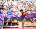 Simbu snatches world marathon gold from Petros in historic photo finish