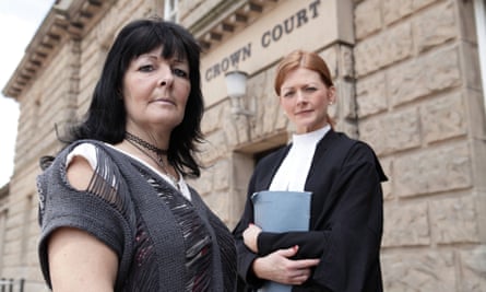Vivienne Driver-Hart and Jayne Morris in The Prosecutors: Real Crime and Punishment.