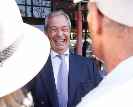 Reform UK leader Nigel Farage