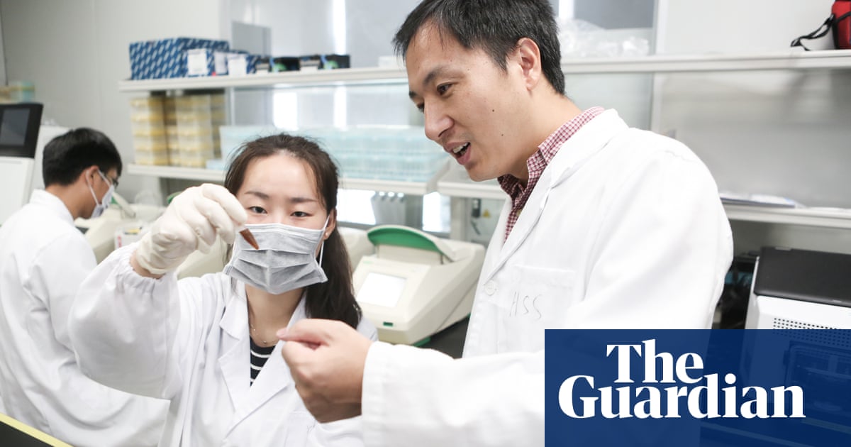 Scientist who edited babies’ genes says he acted ‘too quickly’