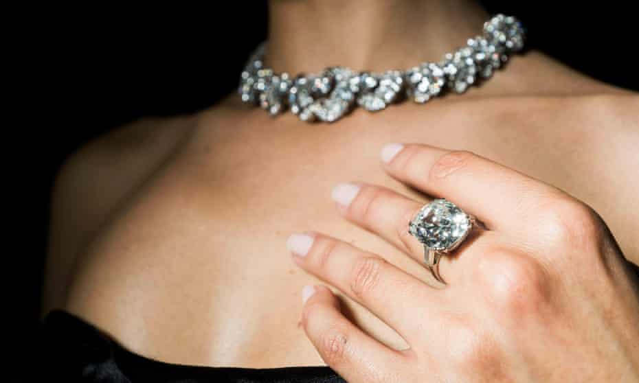 Bulgari diamond necklace and ring