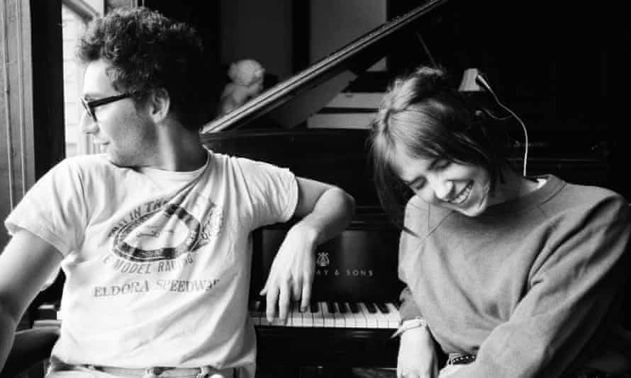 Producing the goods ... Clairo with Jack Antonoff.
