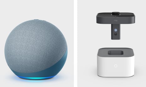 What does the camera on an Echo Show do?