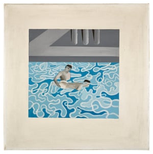 The Swimming Lesson, 1965 by David Hockney.