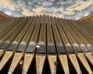 Baltimore, US ‘Organ pipes in Lovely Lane United Methodist Church seem to reach to the painted sky, which commemorates the heavens on the day the church was dedicated in 1884.’