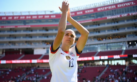 Forward Alex Morgan is one of a plethora of stars on the US team