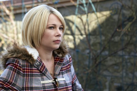 Makes the most of her screen time … Michelle Williams.