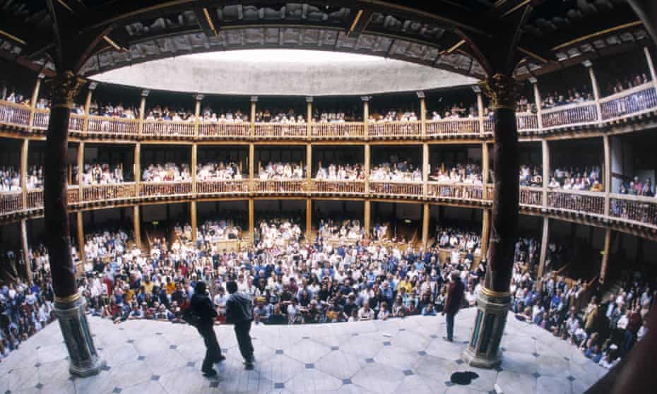 A wider angle on culture … Shakespeare’s Julius Caesar - heavily dependent on the writings of Plutarch – being performed at the Globe Theatre in London.