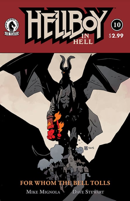 Hell tonight: Hellboy’s concluding comic.
