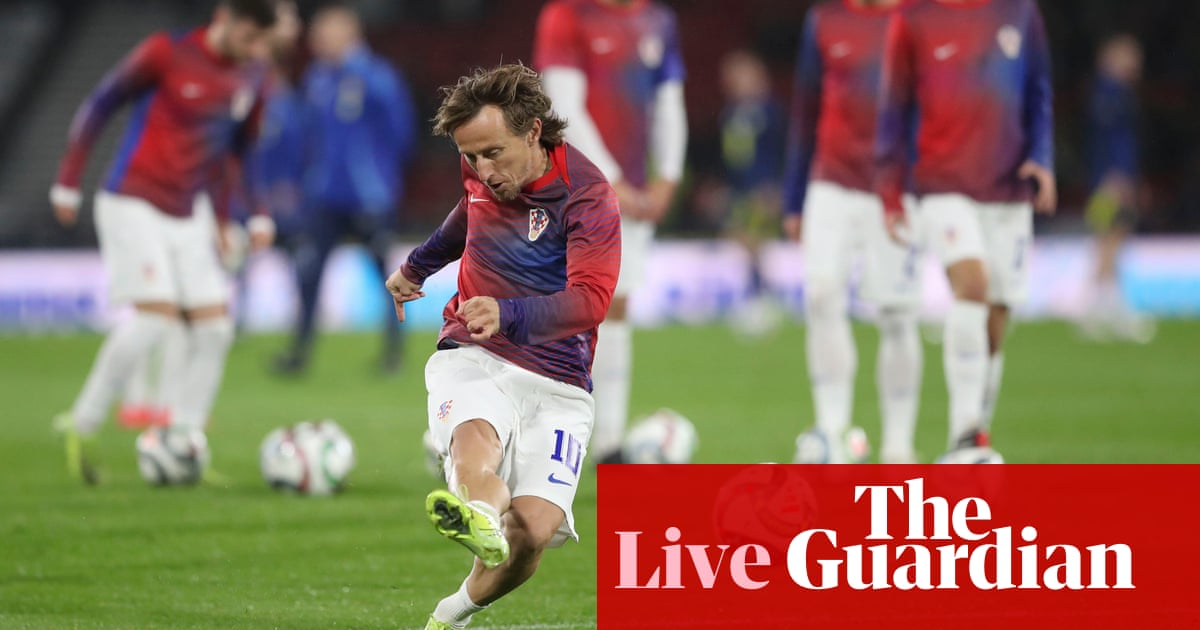 Scotland v Croatia: Nations League – live