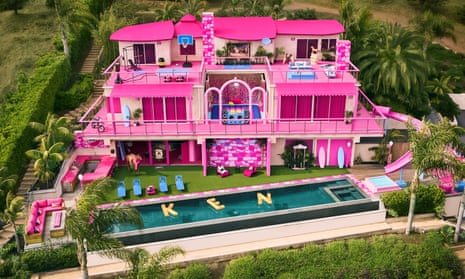 Barbie's iconic Malibu Dreamhouse is making a return in real life with a three-story lookalike mansion.