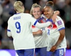 James and Russo lead rout of Greece as ruthless England set up Ukraine playoff