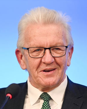 Baden-Wuerttemberg prime minister Winfried Kretschmann.