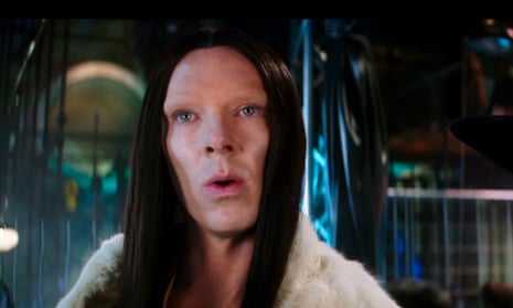 Benedict Cumberbatch in a trailer for Zoolander 2.