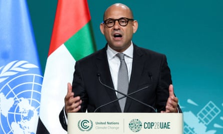Executive secretary of UNFCCC, Simon Stiell.