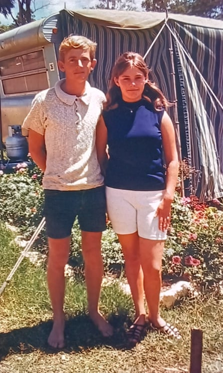 Paul and Lynne in Gladstone, Queensland 1967