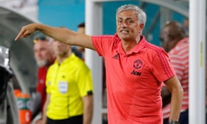 José Mourinho’s frustration has been visible throughout Manchester United’s pre-season in the Premier League.