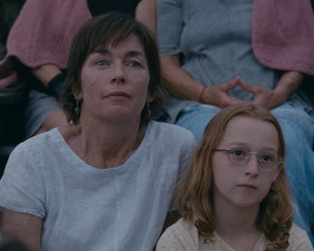 Julianne Nicholson and Zoe Ziegler in Janet Planet.