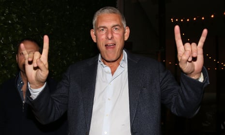 Lyor Cohen at Puff Daddy’s birthday party