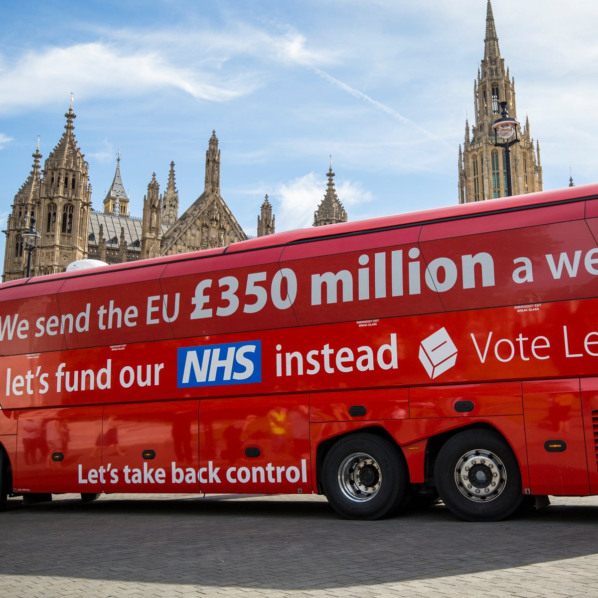 Boris Johnson We Will Still Claw Back 350m A Week After Brexit Brexit The Guardian