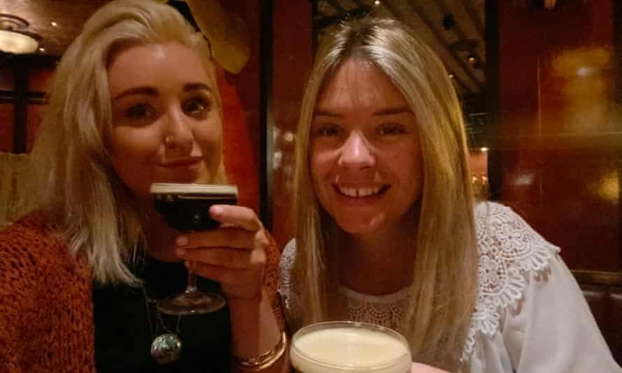 Lottie and Amber on their date.