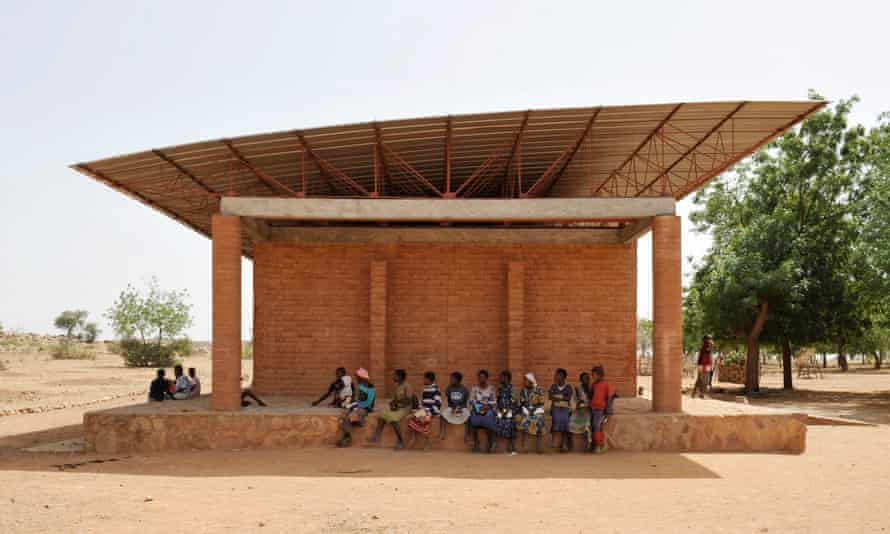 Escuela primaria Keri en Gando, Burkina Faso.