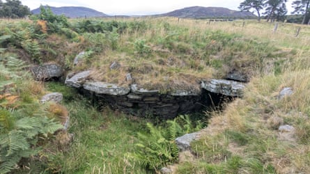The cave is in a field near the tiny hamlet of Lynchat.