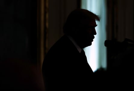 a man speaks into a microphone