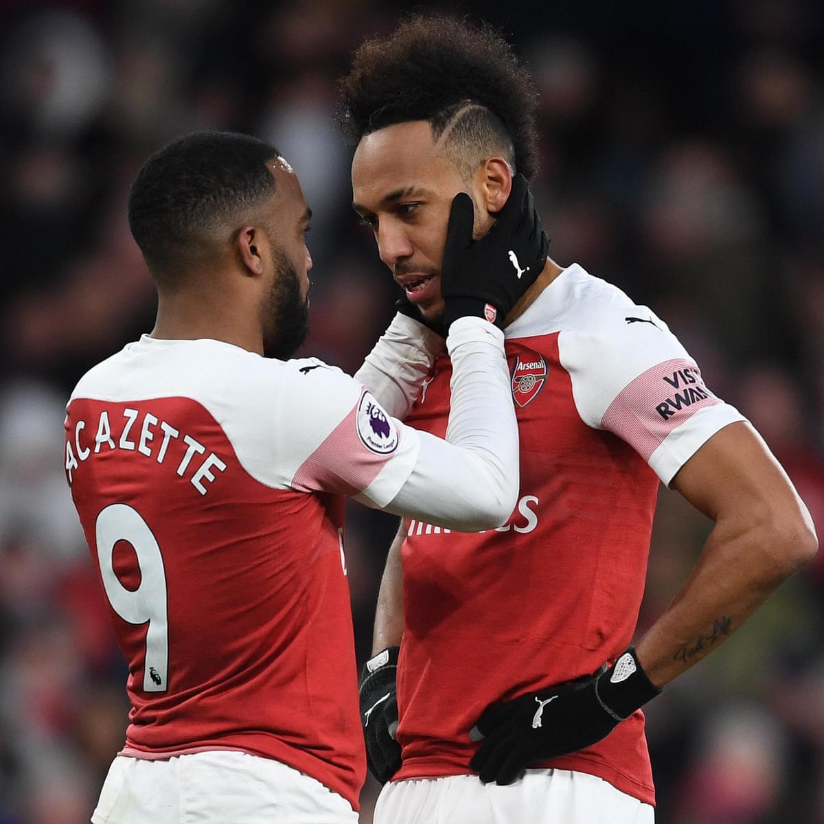 Aubameyang and Lacazette pals' act drives Arsenal towards bigger ...